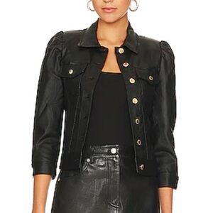 retrofete Ada Jacket in coated black